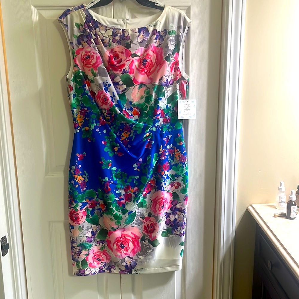 Woman’s floral dress.